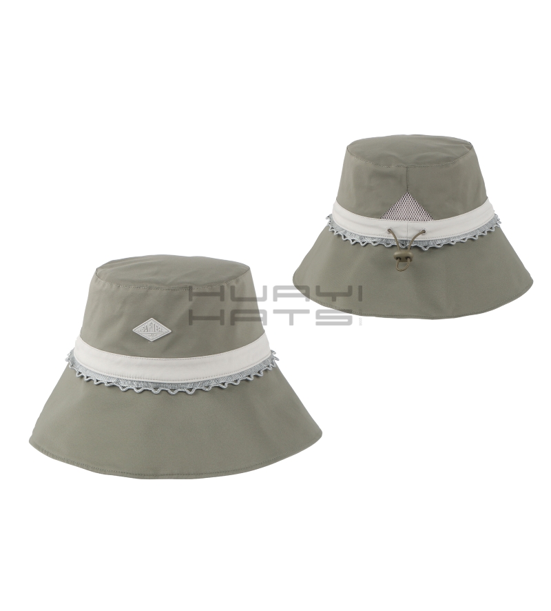 Lightweight Travel Light Green Bucket Hat