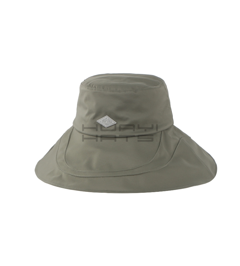 Lightweight Fashion Dark Grey Bucket Hat