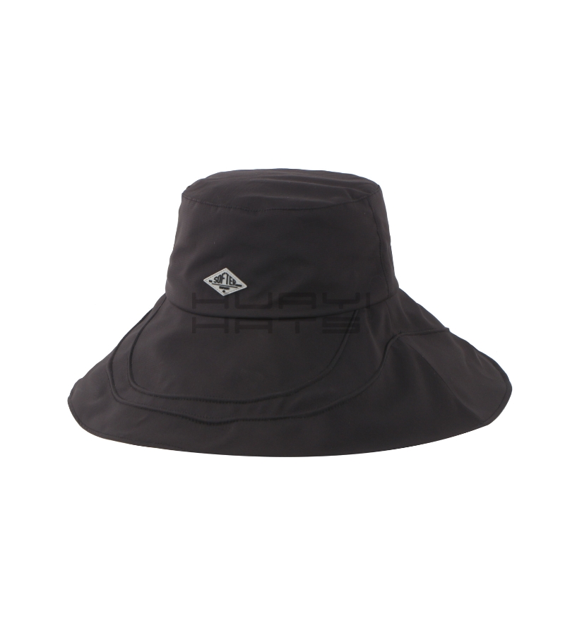 Lightweight Fashion Dark Grey Bucket Hat