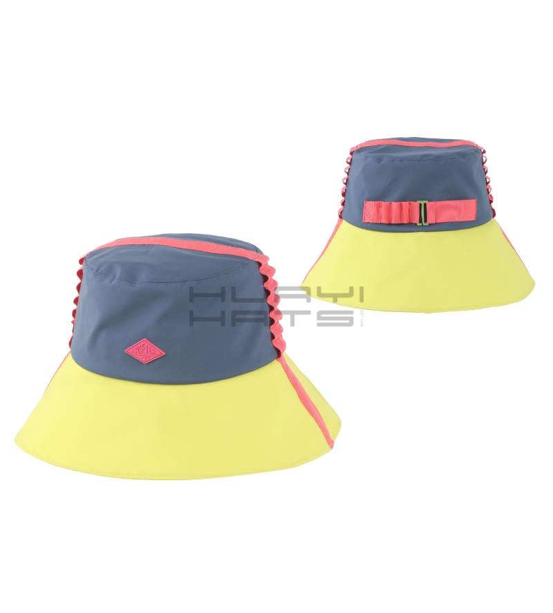Lightweight Outdoor Black Bucket Hat