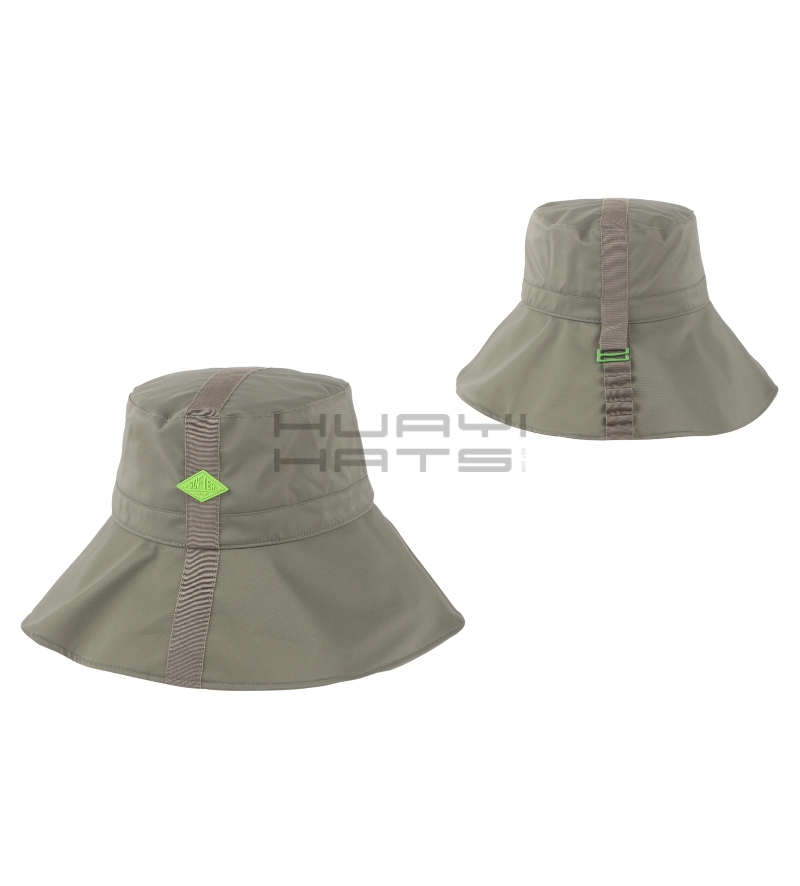 Lightweight Fashion Green Bucket Hat