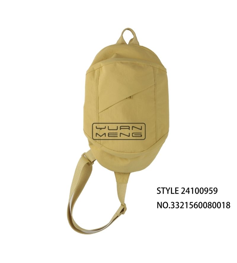 Custom Simple Light Yellow Crossbody Bag