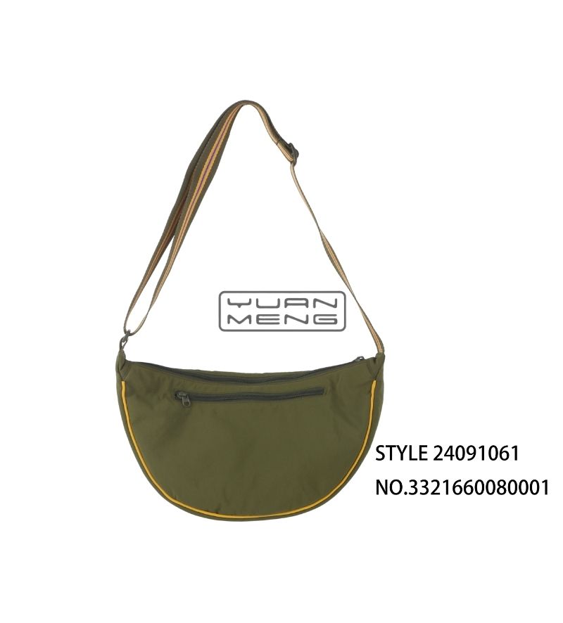 Fashion And Casual Green Moon Bag