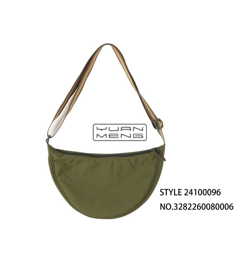 Simple Style Green Moon Bag